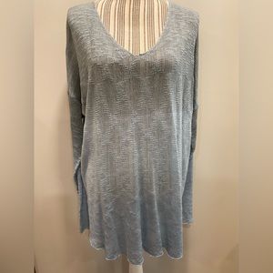 Brand: Umgee - Color: Blue/Grey Ombre - Fabric: lightweight knit
